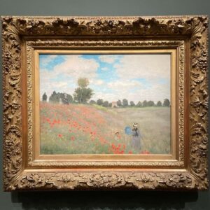 Tableau Les coquelicots de Monet