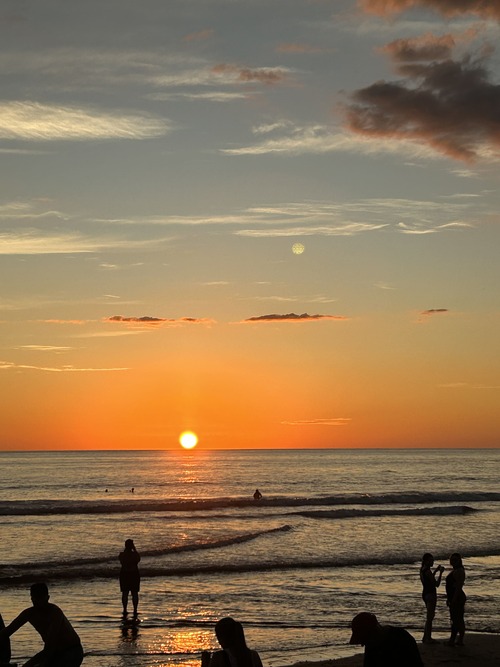 coucher de soleil Costa Rica