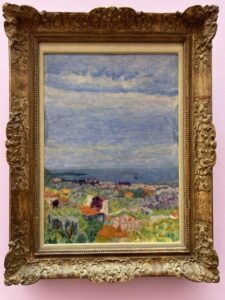 Tableau de Pierre Bonnard : Paysage -Le Cannet 1924