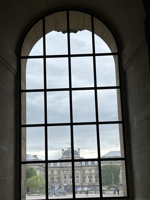 Préfecture de Lille vue de l'intérieur du Palais des Beaux Arts