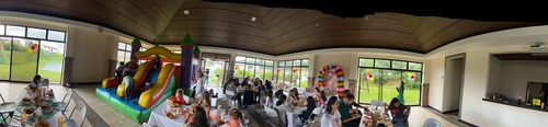 vue panoramique salle des fêtes Costa Rica