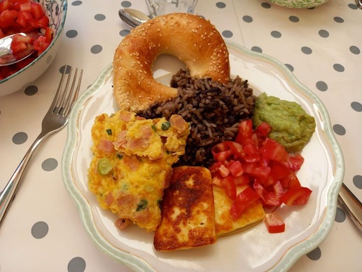 petit dejeuner traditionnel Costa Rica