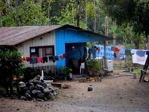 maison traditionnelle Costa Rica